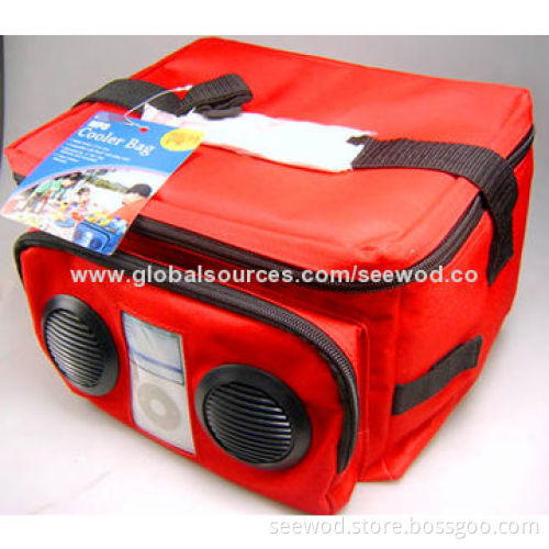 Best Selling Picnic/Cooler Bag with Speaker and Foldable Design